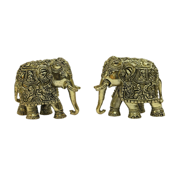 Brass Elephant Idol (Big)