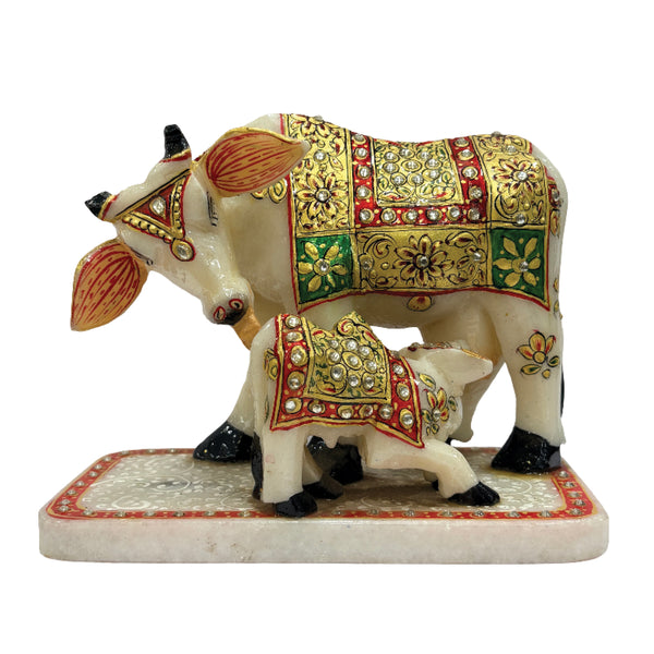 Marble Cow and Calf
