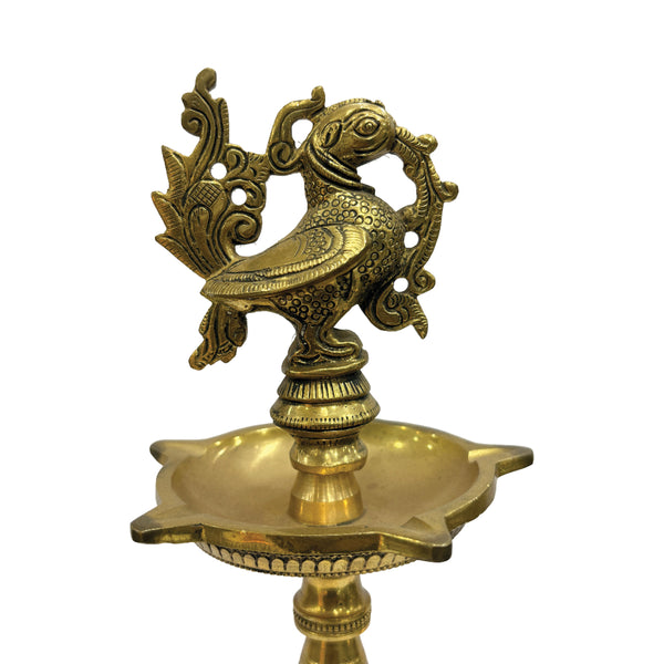 Brass Peacock Samai